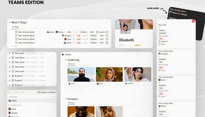 Best Notion Productivity Templates 7 GTD (Getting Things Done) template