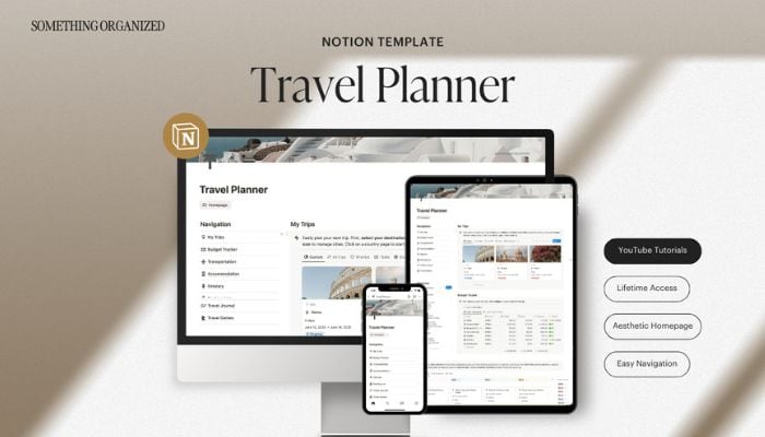 Best Notion Travel Templates for Stress Free Trips 6 Notion Travel Planner Template
