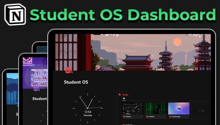 Student OS Dashboard