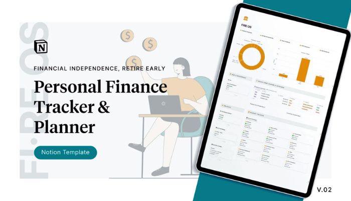 08 - Financial Independence Retire Early Finance Tracker & Planner