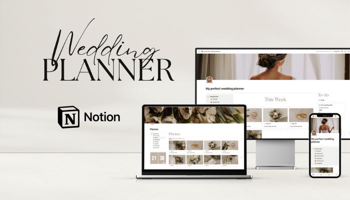 10 Best Notion Wedding Planner Templates to Plan Your Dream Day Like a Pro 10 Notion Wedding Planner by Maga Studio