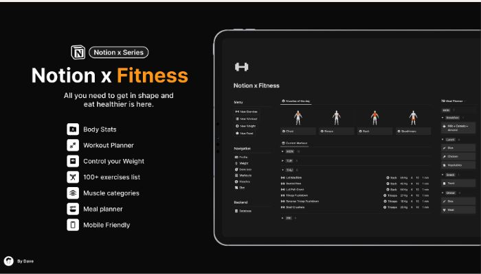 Notion x Fitness