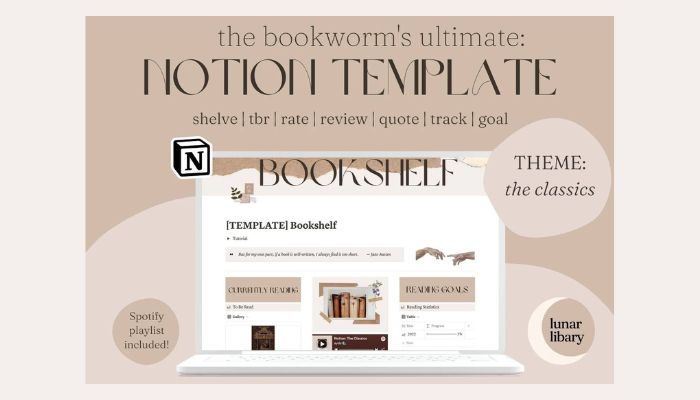 The Bookworm's Ultimate Notion Template